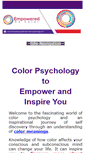 Mobile Screenshot of empower-yourself-with-color-psychology.com